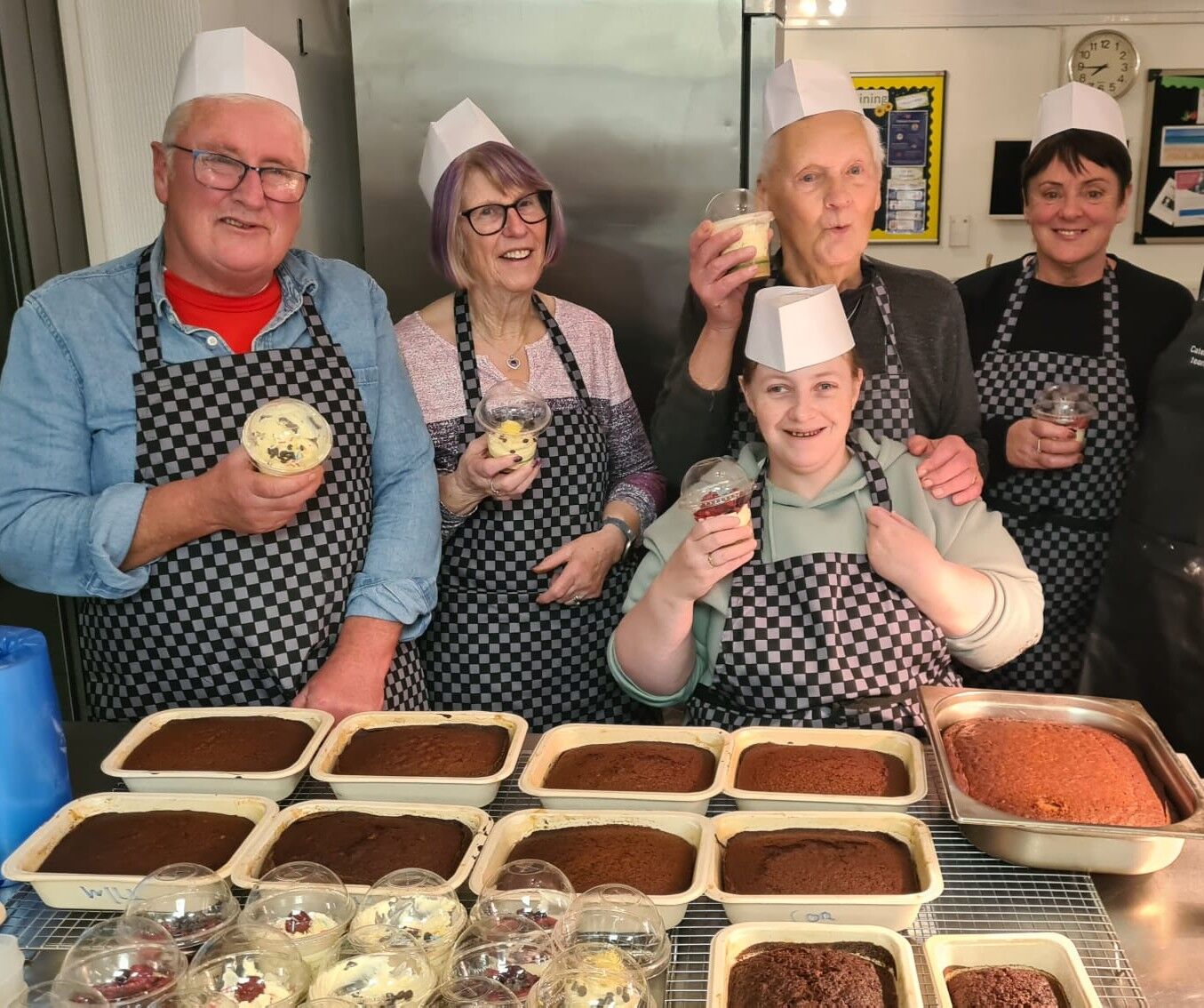 Cookery Bereavment Club Participants