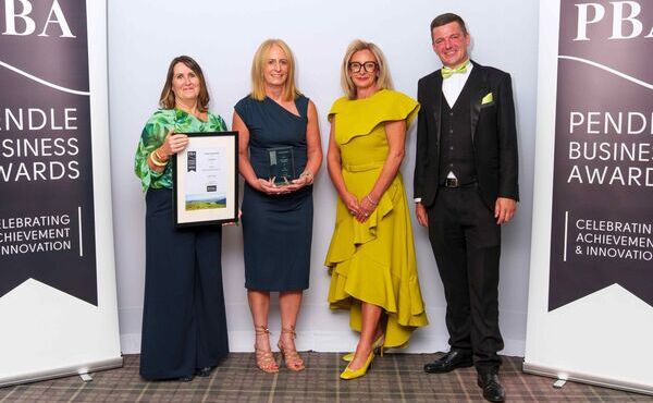 Pendleside Hospice celebrates Green Award win at the Pendle Business Awards
