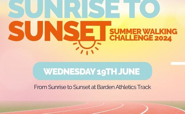 Sunrise to Sunset- Summer Walking Challenge