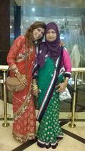 Albia and her mum Rahima