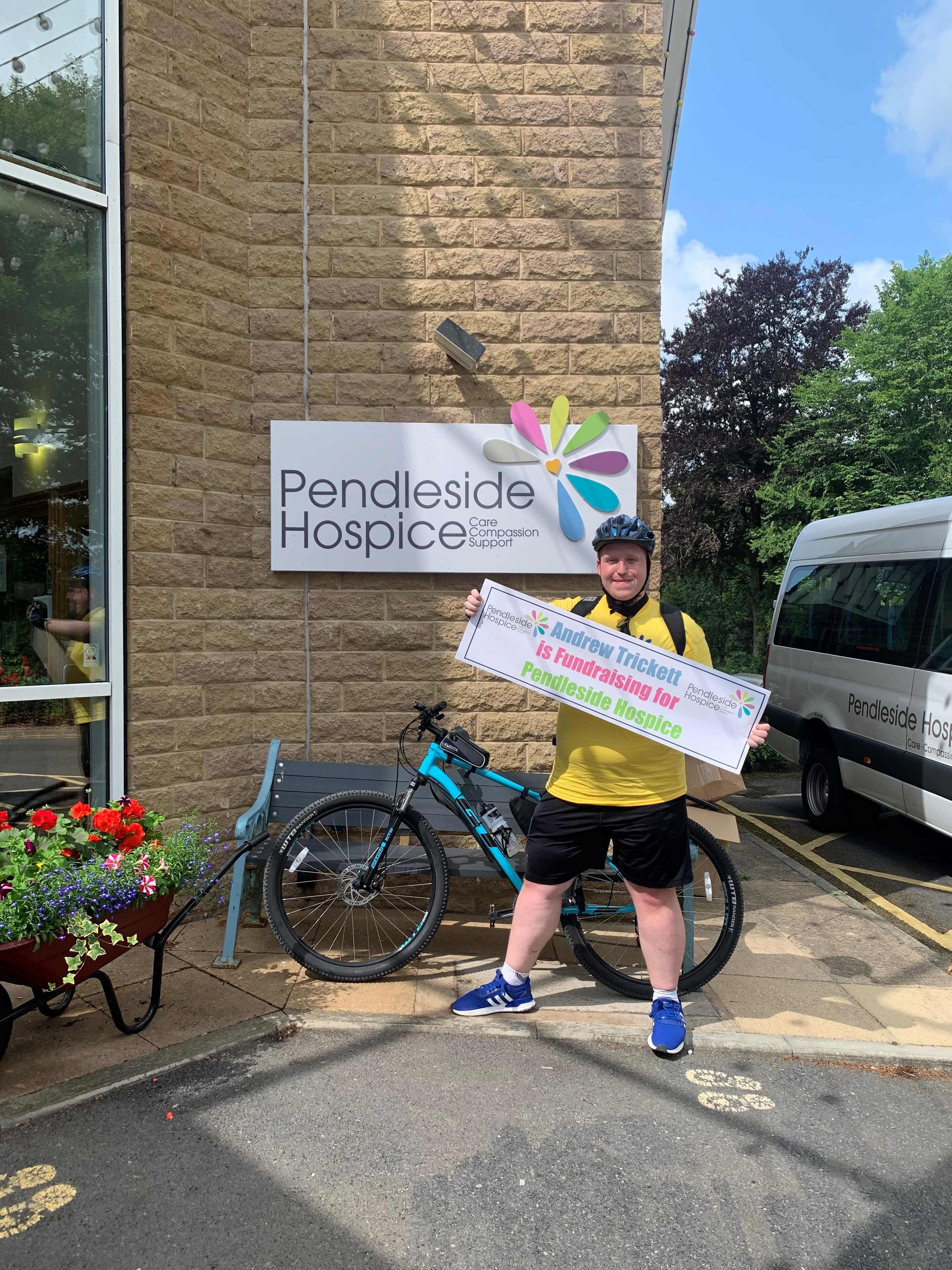 Andrew Trickett at Pendleside Hospice