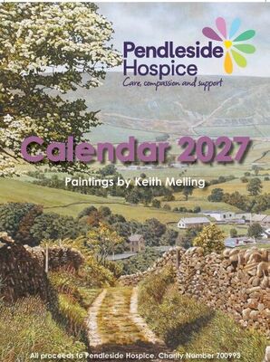 2027 Pendleside Hospice Keith Melling Calendar