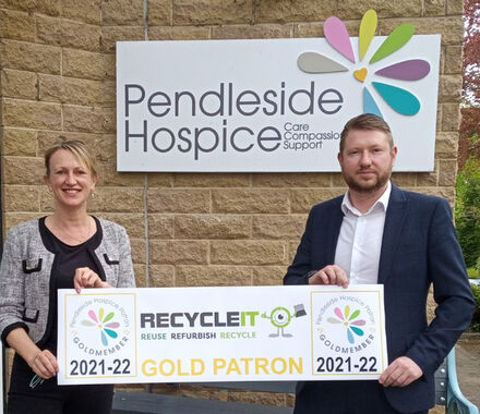 Carl Grenwood & Christina  - Recycle IT GOLD PATRON