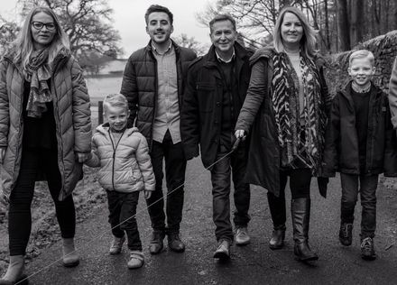 David Turner and family