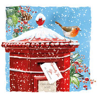 Show more information on Post Box Robin Post Box Robin