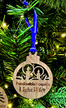 LUAL wooden candle tree decoration