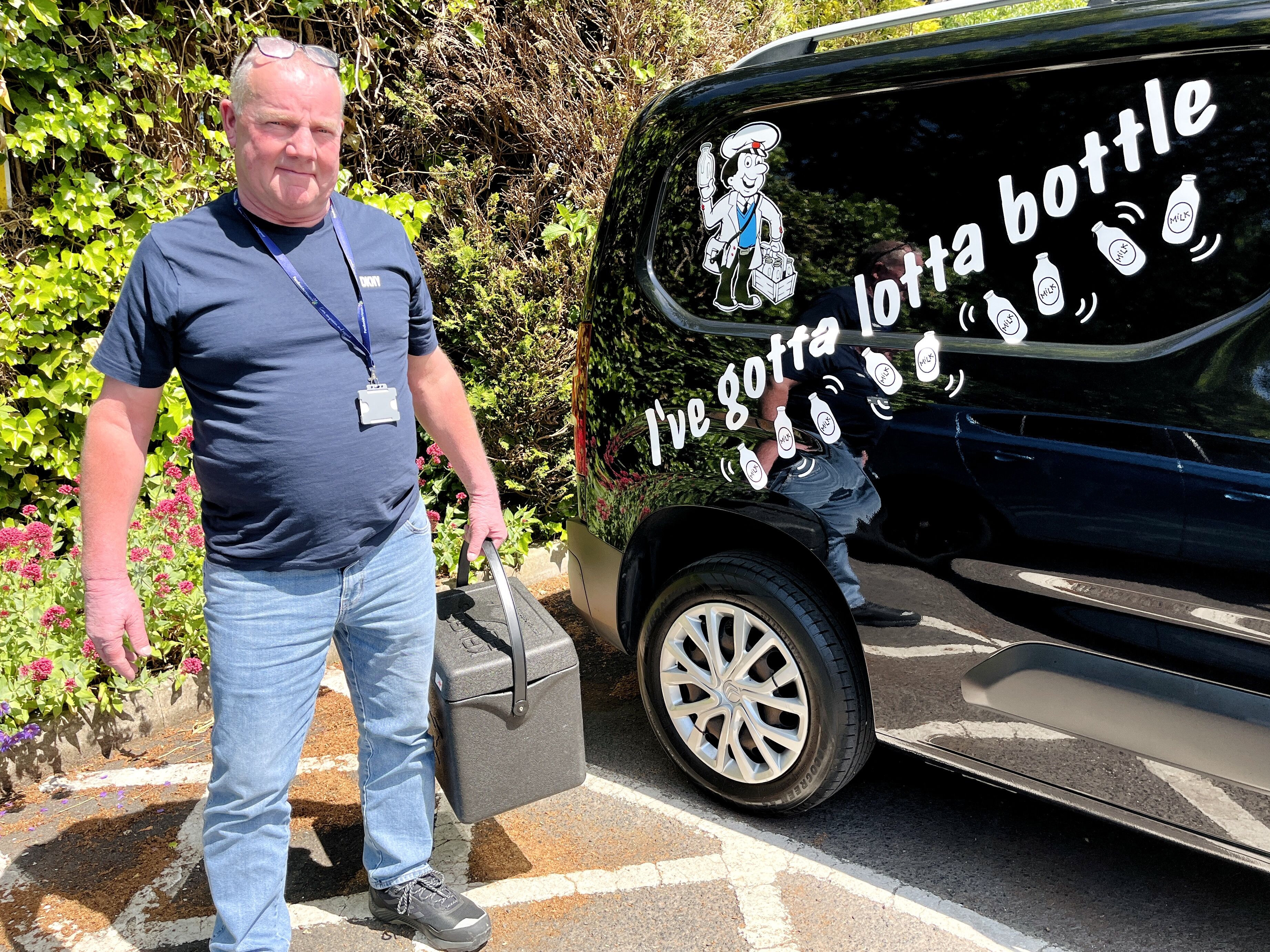 Phil Sanderson, Meals on Wheels Volunteer Driver